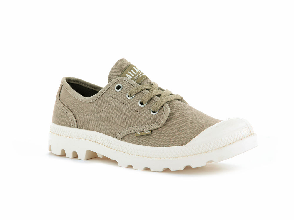 Zapatos Bajos Palladium PAMPA OXFORD Mujer Dune | Costa Rica-03421